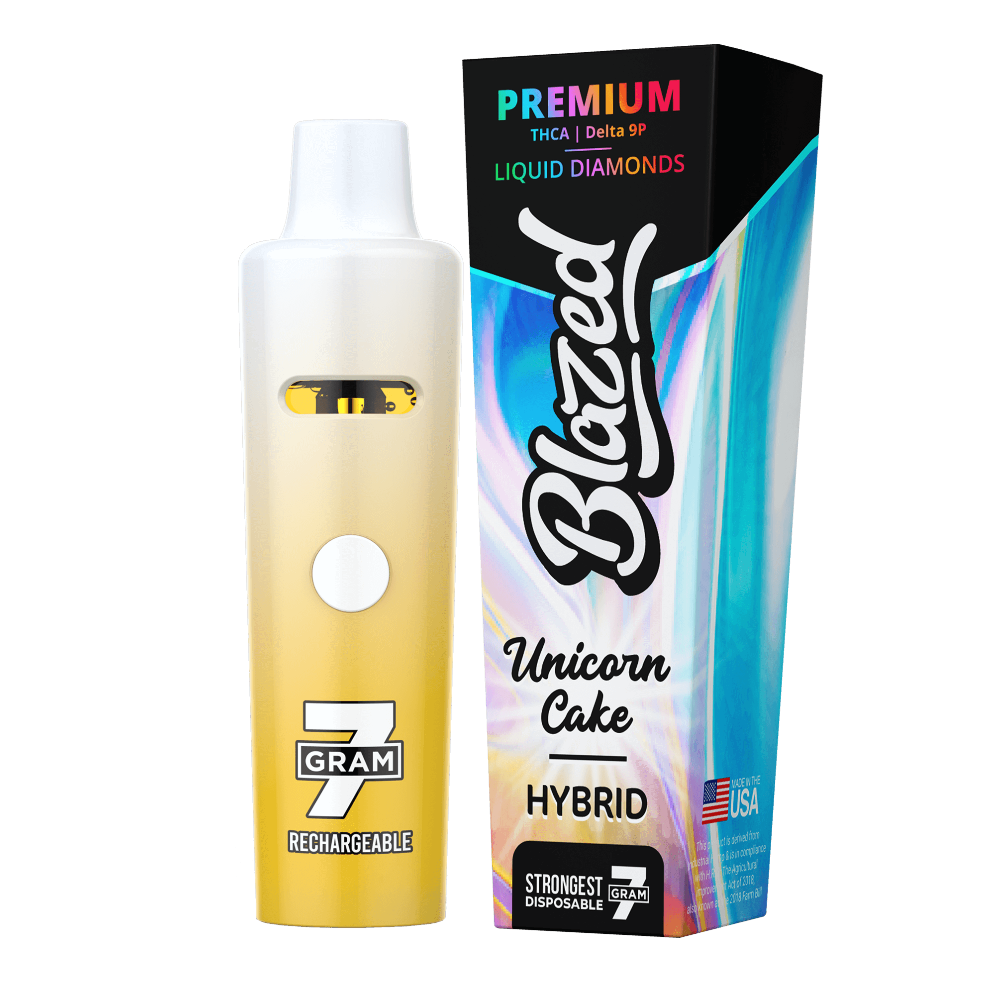 Blazed 7 Gram THCA + Delta 9B Disposable Vape Best Sales Price - Vape Pens