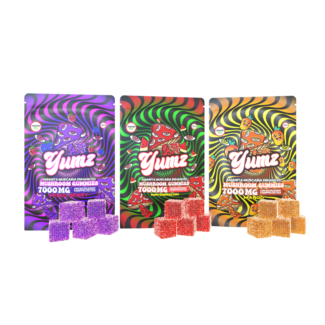 YUMZ - Amanita Muscaria Mushroom Gummies ( Bundle ) Best Sales Price - Gummies