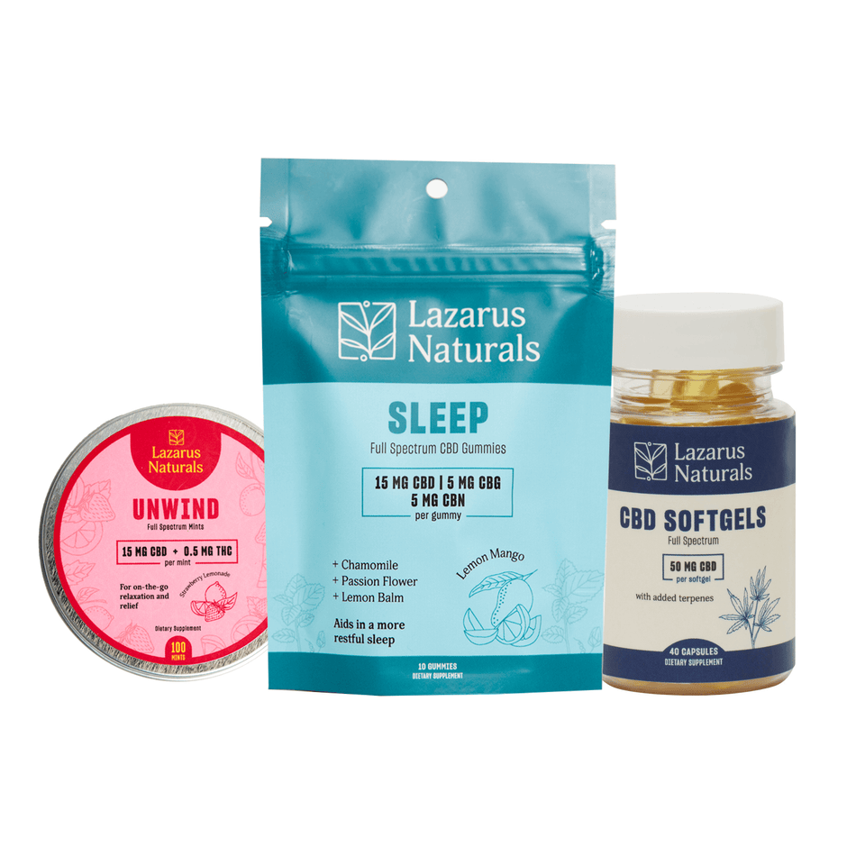 Lazarus Naturals Vacation Essentials Bundle