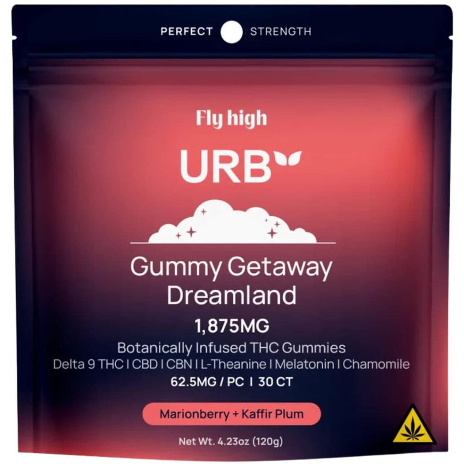 Urb Gummy Getaway Dreamland Gummies 30pc