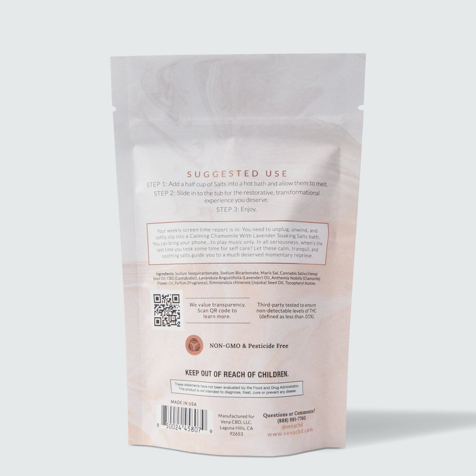Vena CBD Calming CBD Soaking Salts [Top 10]