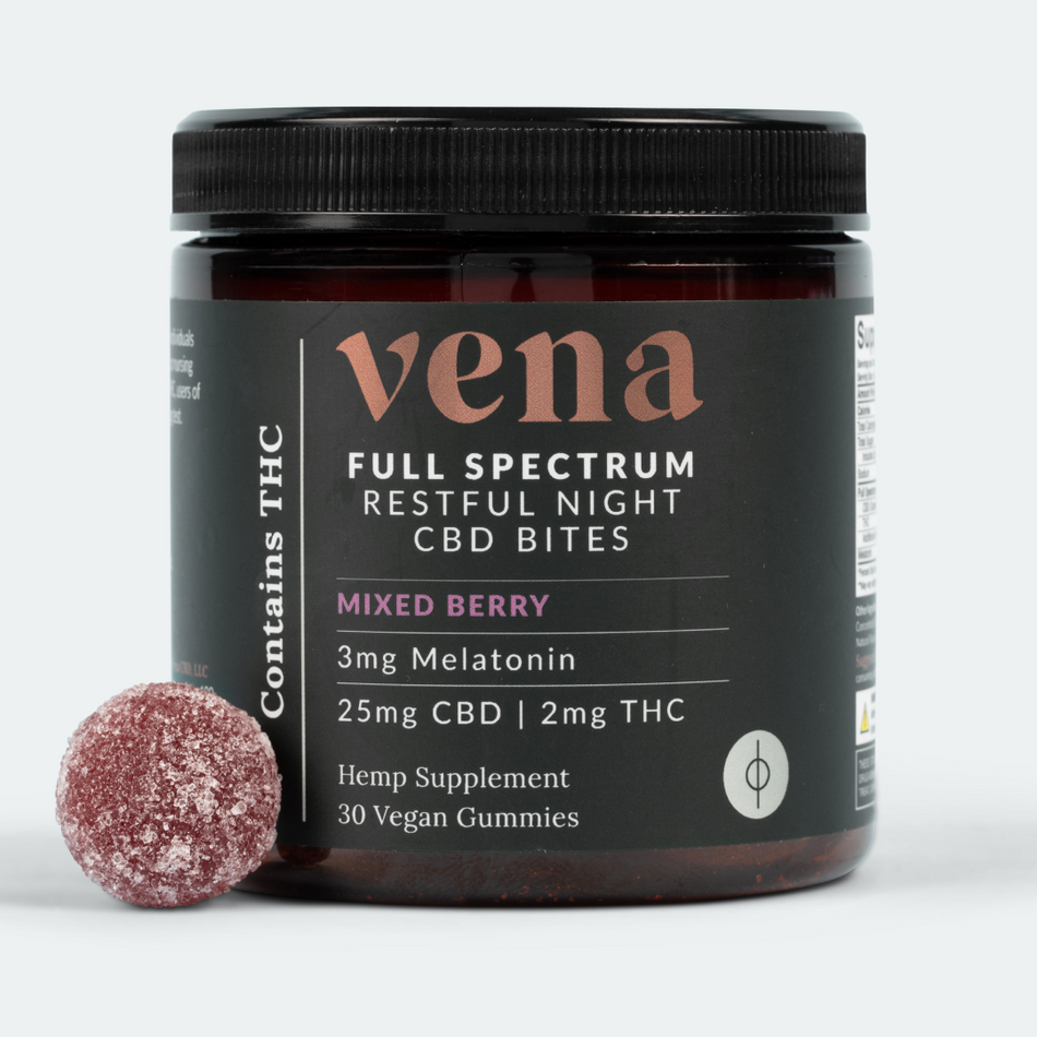 Vena CBD Full Spectrum Restful Night Bites [Top 10]
