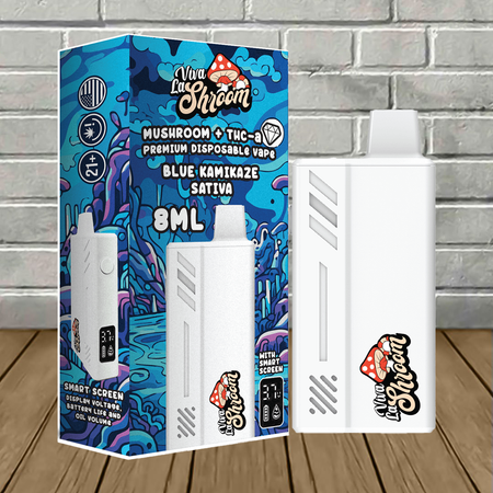 Viva La Shroom Mushroom + THCa Liquid Diamonds Disposable 8ml Best Sales Price - Vape Pens