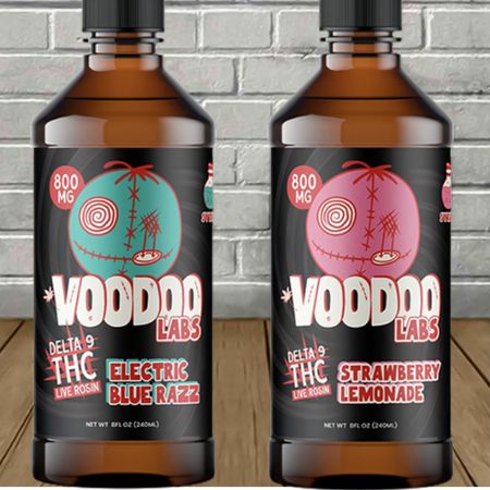 Voodoo Labs Live Rosin Delta 9 Syrup 800mg Best Sales Price - Edibles