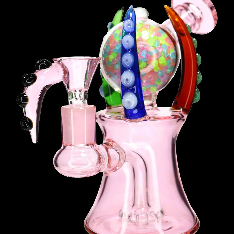 Smoke Cartel Monster Glass Water Pipe - 7 in.