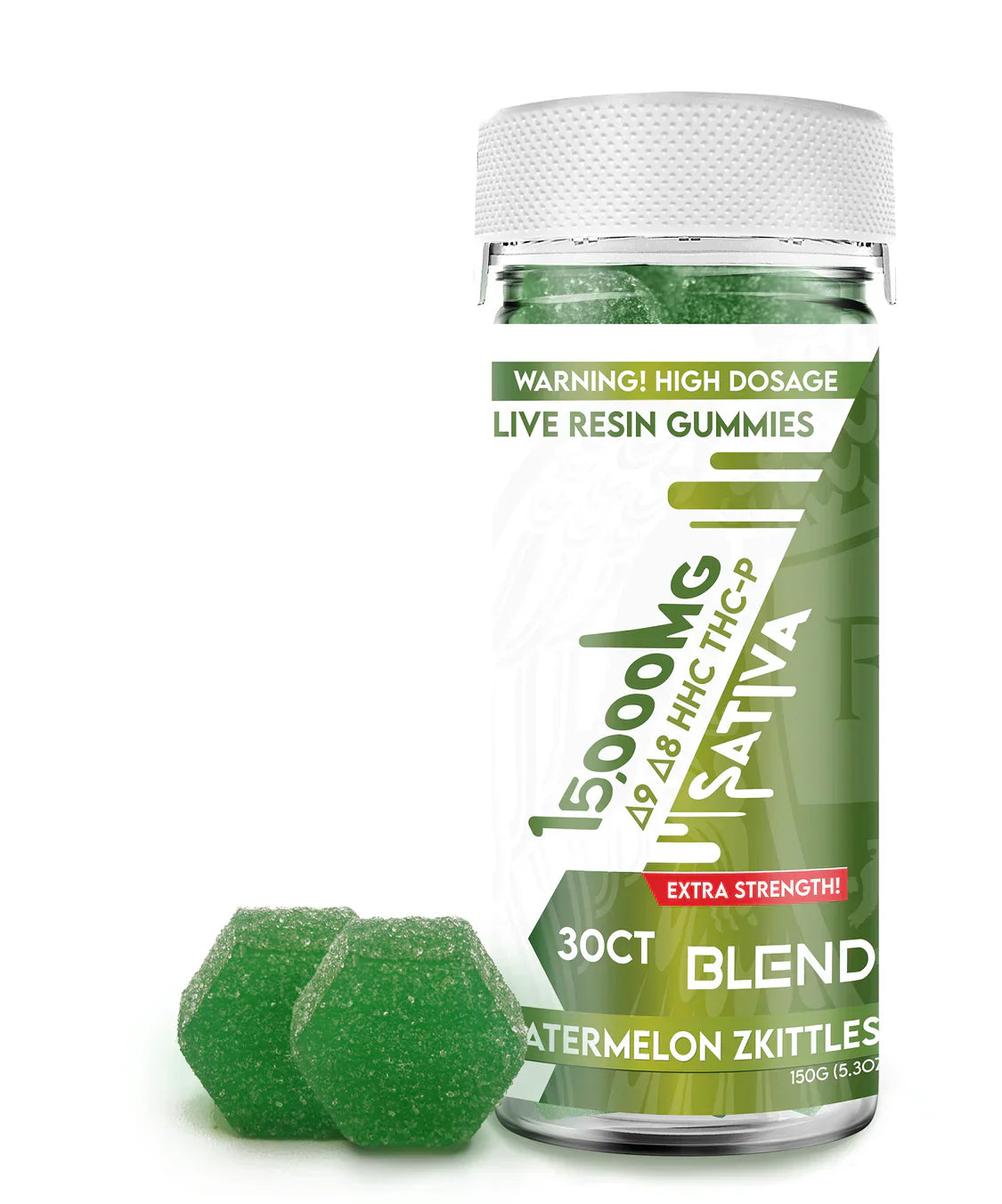 Blend Live Resin Delta 9 + THCP Blend Gummies 2500mg - 15000mg Best Sales Price - Gummies