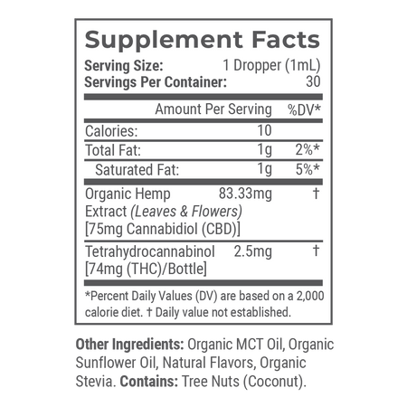 Joy Organics Full Spectrum Tincture (Tropical) Best Sales Price - Tincture Oil