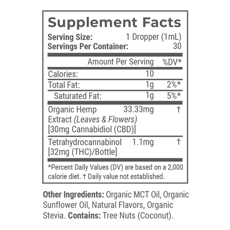 Joy Organics Full Spectrum Tincture (Tropical) Best Sales Price - Tincture Oil