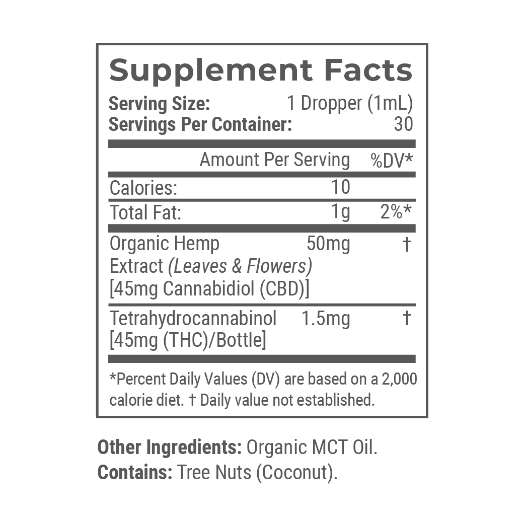 Joy Organics Full Spectrum Tincture (Unflavored) Best Sales Price - Tincture Oil