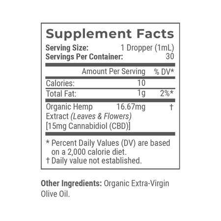 Joy Organics Unflavored: Organic Broad Spectrum CBD Tincture Best Sales Price - Tincture Oil