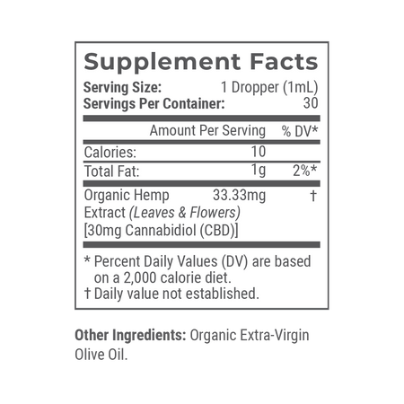 Joy Organics Unflavored: Organic Broad Spectrum CBD Tincture Best Sales Price - Tincture Oil