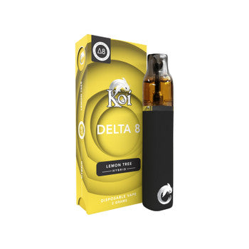 Koi CBD Weed Pen - Lemon Tree D8 Disposable (2g) Best Sales Price - Vape Pens