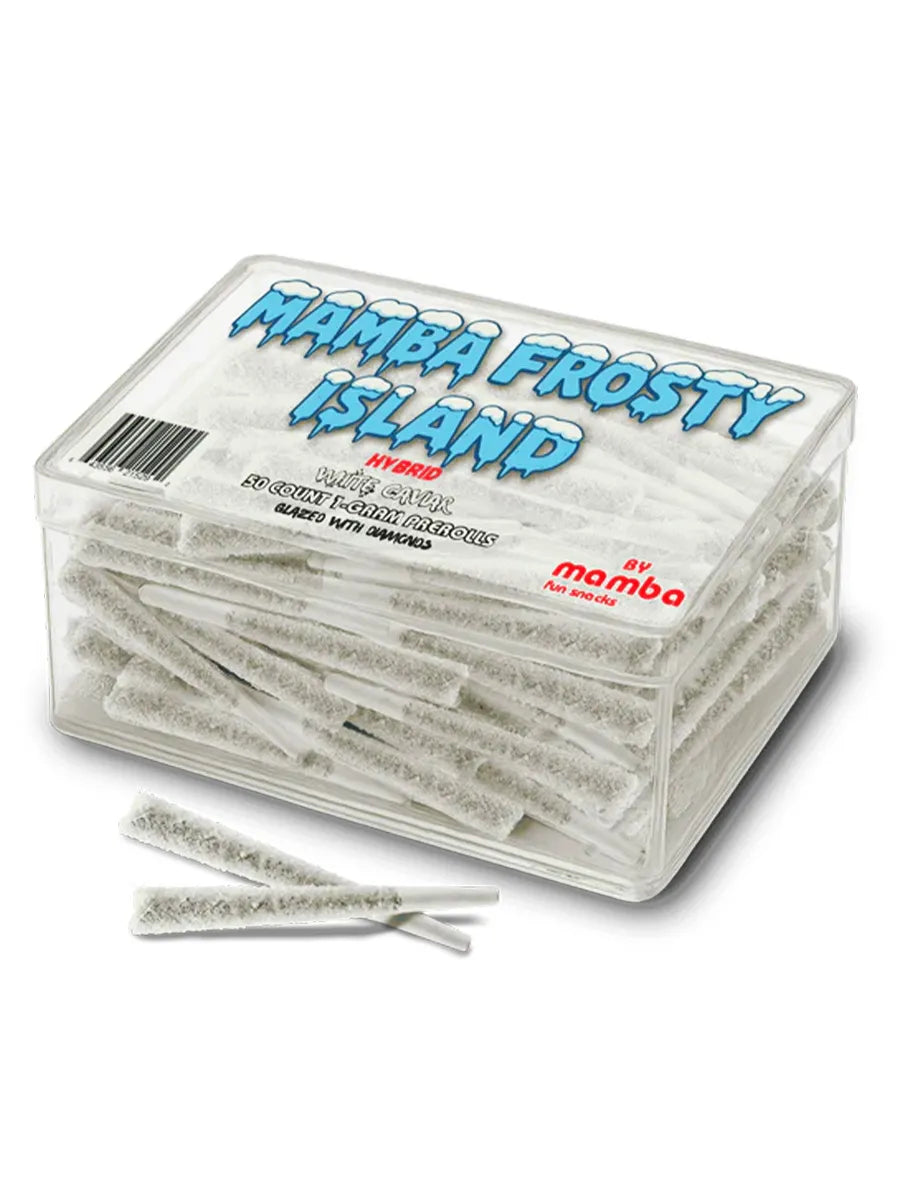 White Caviar Mamba Frosty Island Glazed With Diamonds Pre-Rolls 50ct 1G