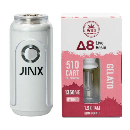 Wild Orchard JINX FatBoy 510 Battery + D8 Live Resin 1.5G 510 Cart Best Sales Price - Vape Cartridges