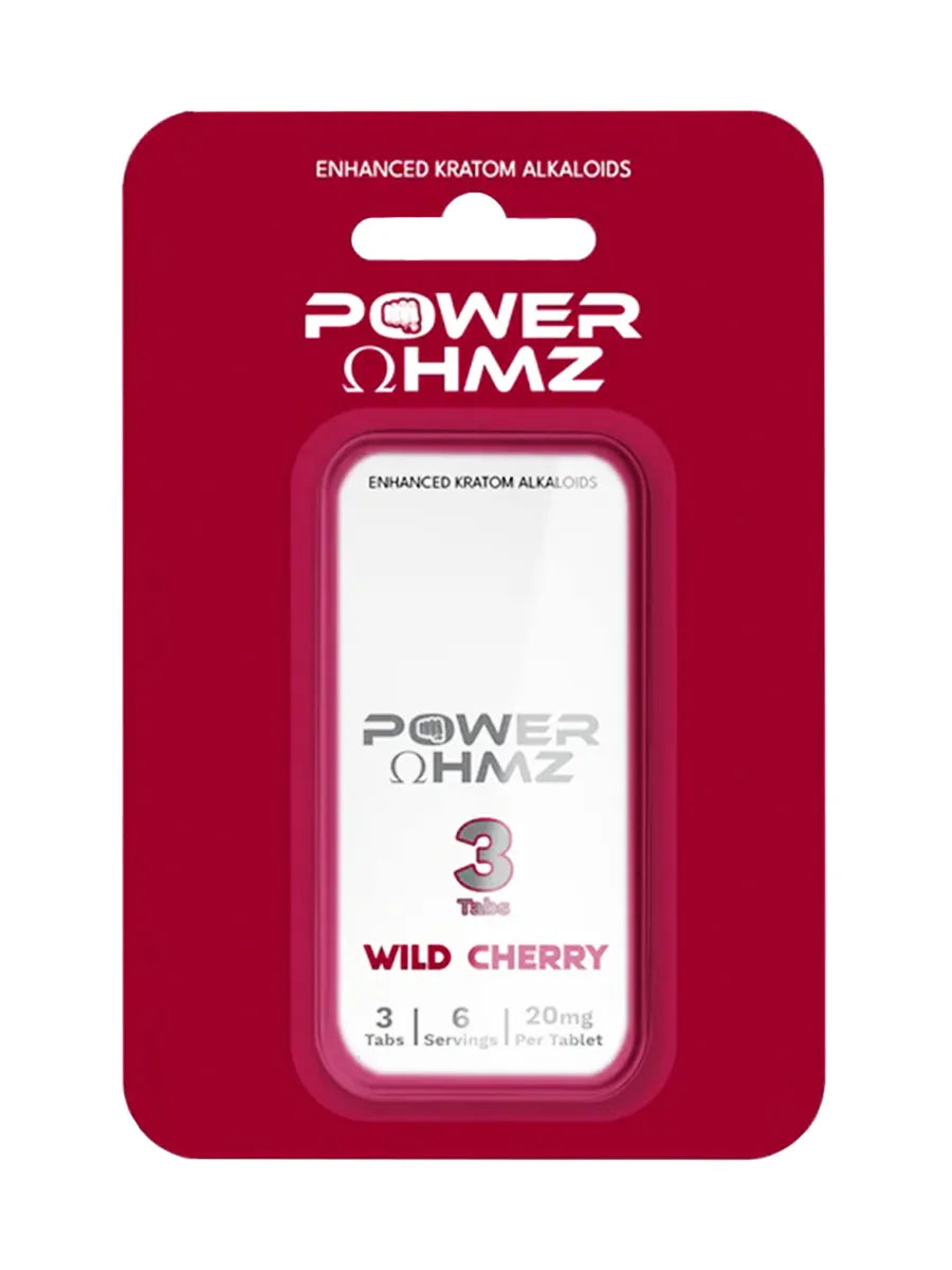 Wild Cherry Power 7OHMZ Enhances Kratom Alkaloids 3ct
