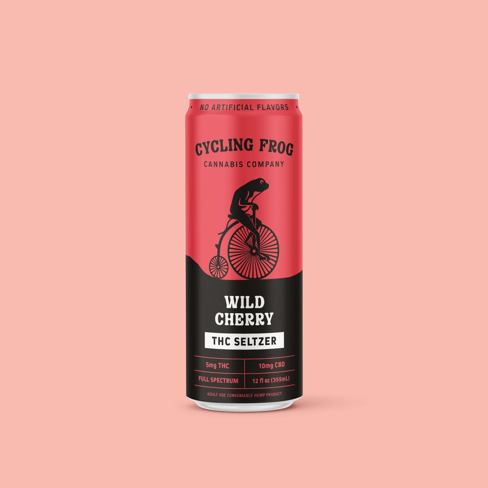 Cycling Frog Wild Cherry THC Seltzer