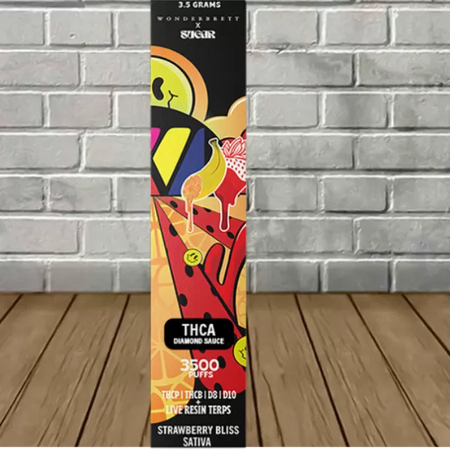 Wonderbrett X Sugar THCa Disposable 3.5g Best Sales Price - Vape Pens
