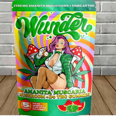 Wunder Amanita Muscaria + Delta 9 Gummies 2500mg Best Sales Price - Gummies