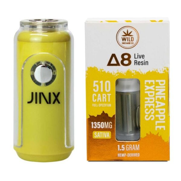 Wild Orchard JINX FatBoy 510 Battery + D8 Live Resin 1.5G 510 Cart Best Sales Price - Vape Cartridges
