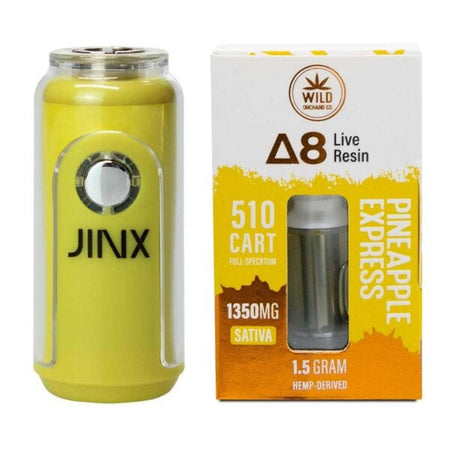 Wild Orchard JINX FatBoy 510 Battery + D8 Live Resin 1.5G 510 Cart Best Sales Price - Vape Cartridges