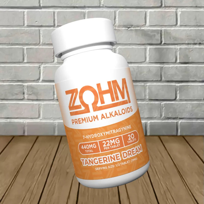 Zohm Premium Alkaloid 7-Hydroxymitragynine Extract Tablets 20ct