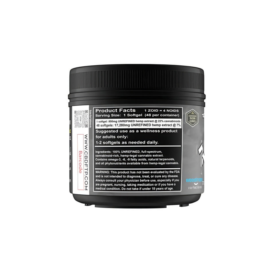 ZOIDS™ CBD Softgels 4,800mg (48ct)