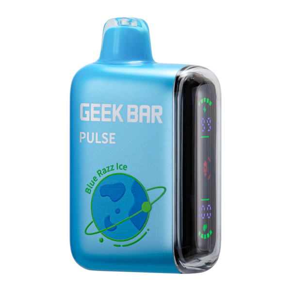 Blue Razz Ice Geek Bar Pulse (Nicotine-Free)