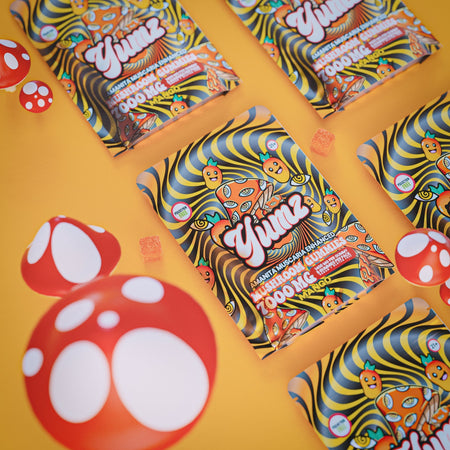 YUMZ - Mango ( Amanita Muscaria Mushroom Gummies ) Best Sales Price - Gummies