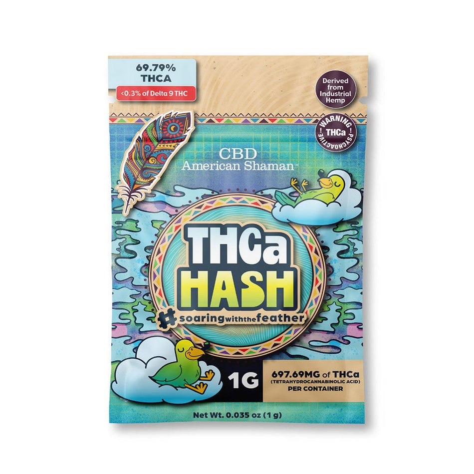 CBD American Shaman THCa Hash