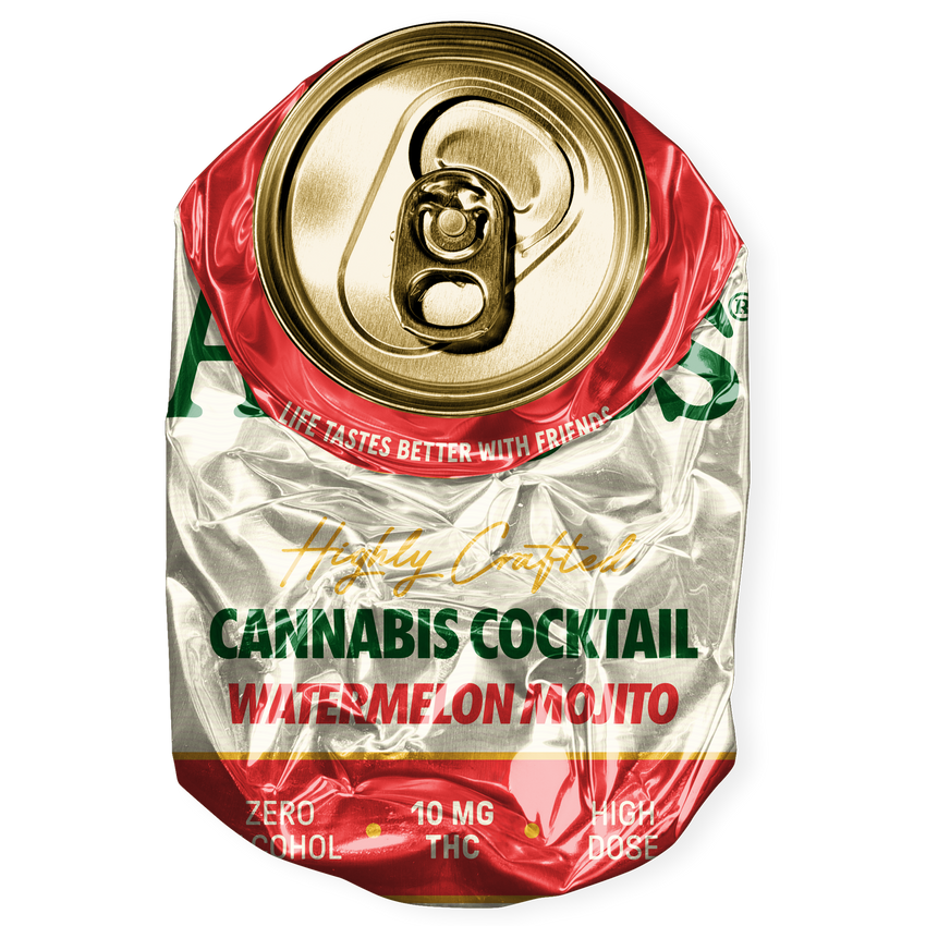 Amigos Highly Crafted Cannabis Cocktail Watermelon mojito