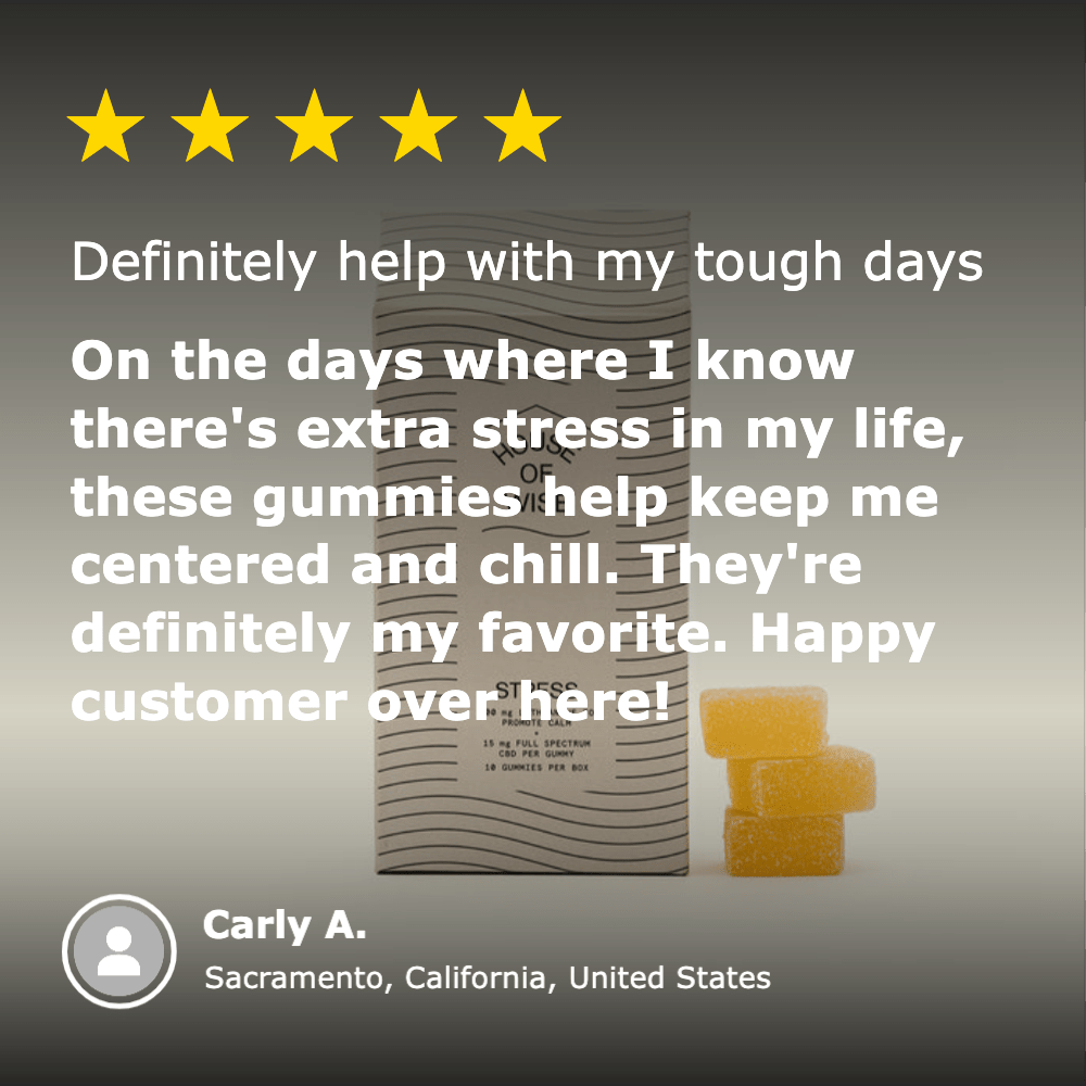 House of Wise CBD Stress Gummies (4ct.) Best Sales Price - Gummies