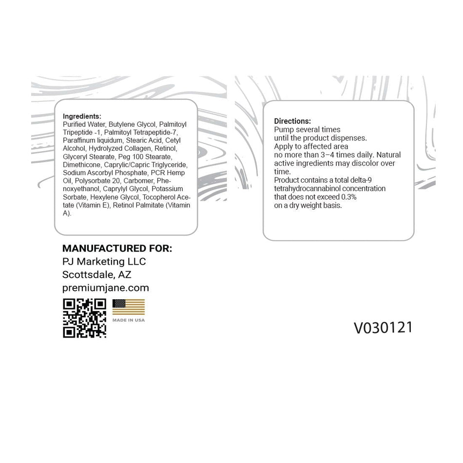 Premium Jane CBD Collagen Retinol