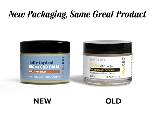 PlusCBD CBD Balm 100mg 1.3oz Best Sales Price - Topicals