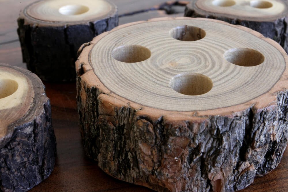 O2 Vape Vape Pen Stands: Handcrafted Natural Wood Best Sales Price - Accessories