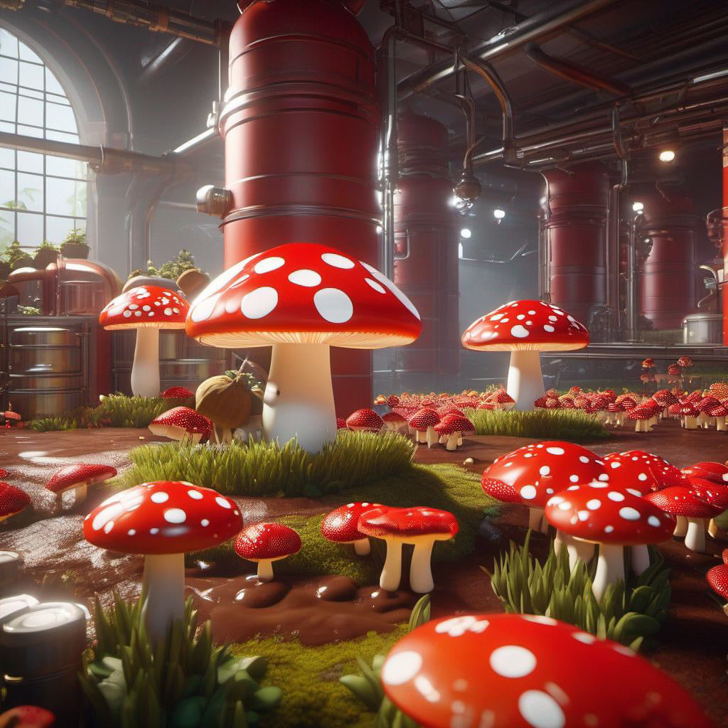 Yumz Amanita Muscaria Mushroom Chocolate Bar | White Shroom Chocolate Best Sales Price - Gummies