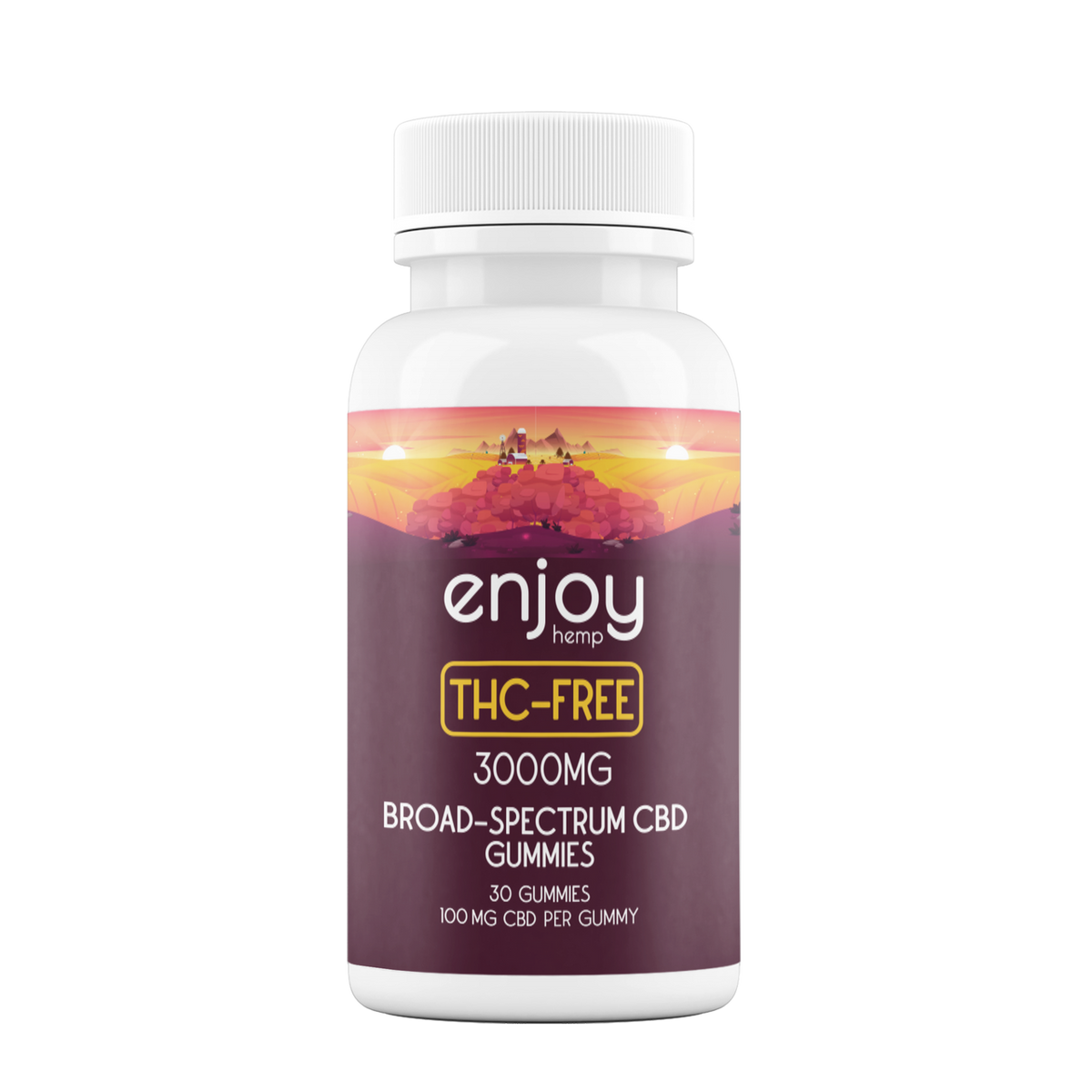 Enjoy Hemp THC-Free CBD Gummies - Broad-Spectrum CBD Best Sales Price - Gummies