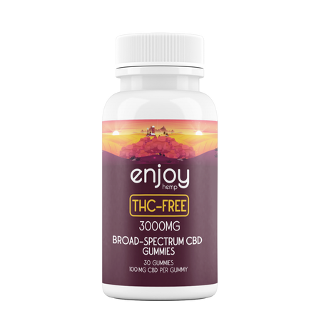 Enjoy Hemp THC-Free CBD Gummies - Broad-Spectrum CBD Best Sales Price - Gummies