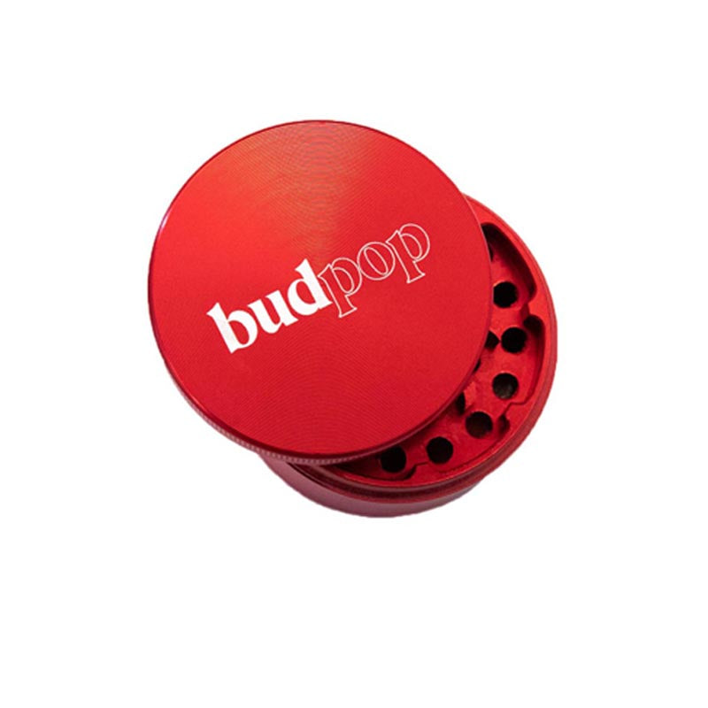 BudPop 4-layer Cherry Red Budpop Grinder