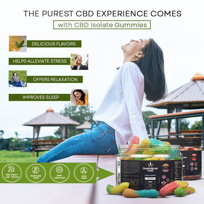 Green Herbal Care GHC CBD Isolate Gummies Best Sales Price - Gummies