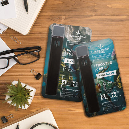 Green Herbal Care GHC THCA Blend Disposable Vape Best Sales Price - Vape Pens