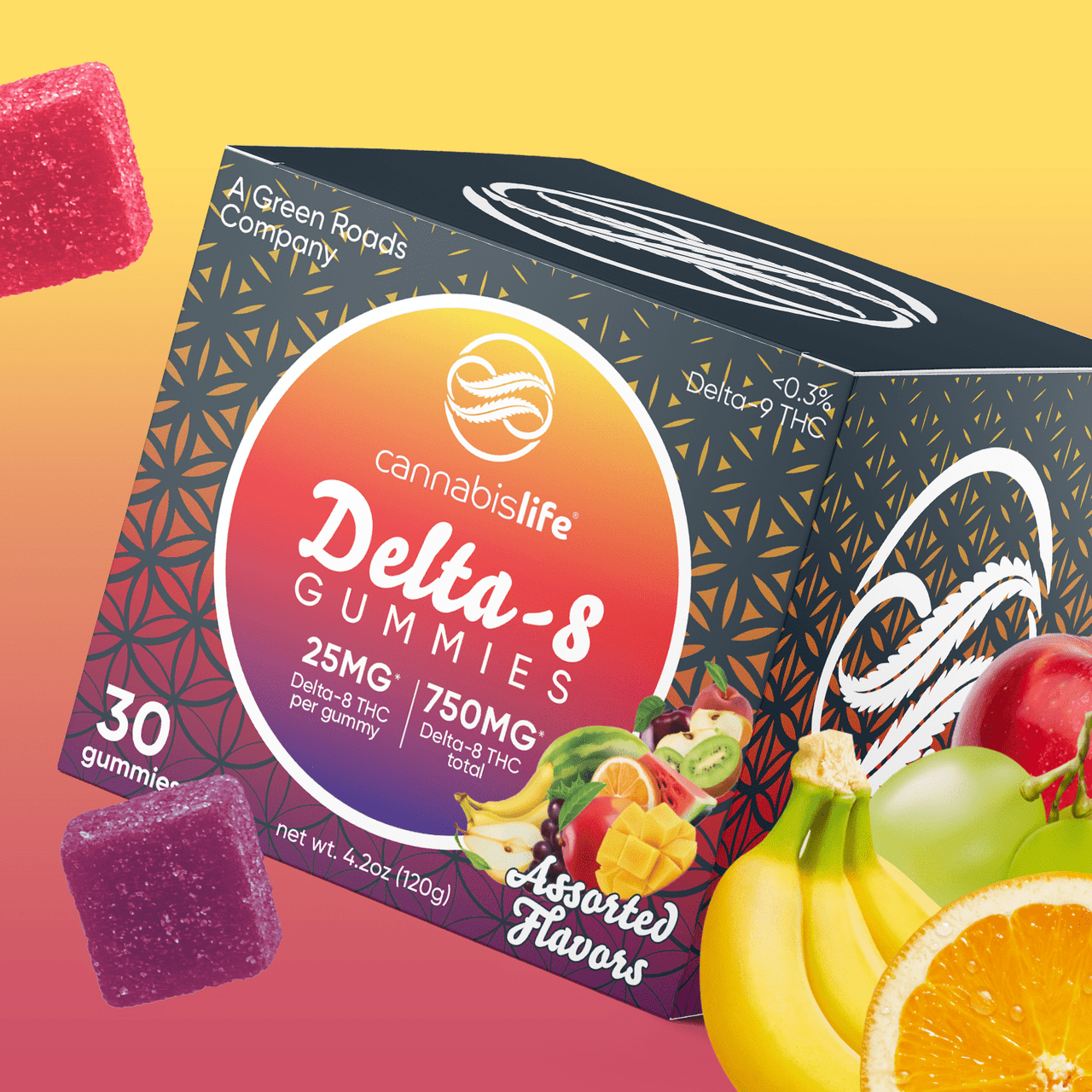 Cannabis Life Assorted Flavors Delta-8 Gummies Best Sales Price - Gummies