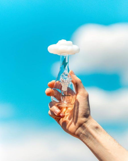 Cannabox Glass Raindrop Water Bong Best Sales Price - Bongs