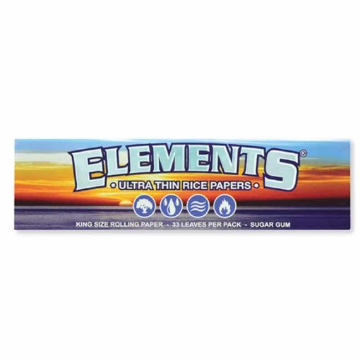 Elements Ultra Rice Paper King Size Rolling Papers Best Sales Price - Rolling Papers & Supplies