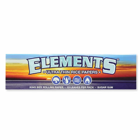 Elements Ultra Rice Paper King Size Rolling Papers Best Sales Price - Rolling Papers & Supplies