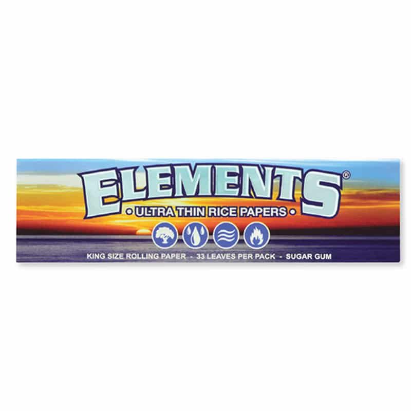 Elements Ultra Rice Paper King Size Rolling Papers Best Sales Price - Rolling Papers & Supplies