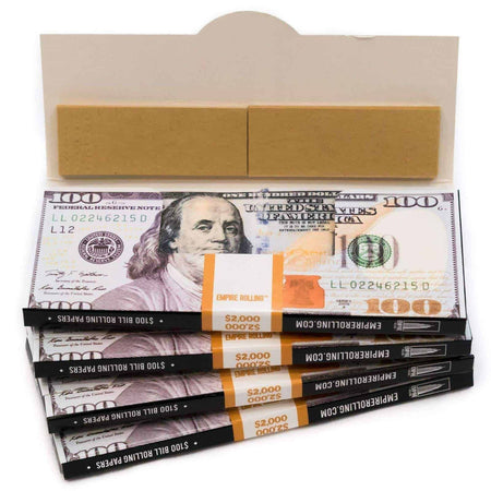 Empire Benny $100 Bill Rolling Papers Best Sales Price - Rolling Papers & Supplies