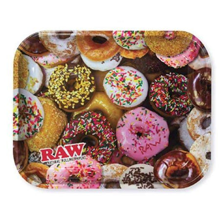 Raw Donut Rolling Tray Large Best Sales Price - Rolling Papers & Supplies