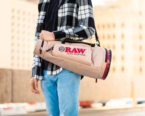 Raw Rolling Cone Smell Proof Duffle Bag Best Sales Price - Accessories