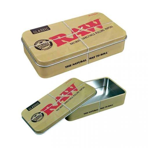 Raw Metal Storage Tin Best Sales Price - Accessories
