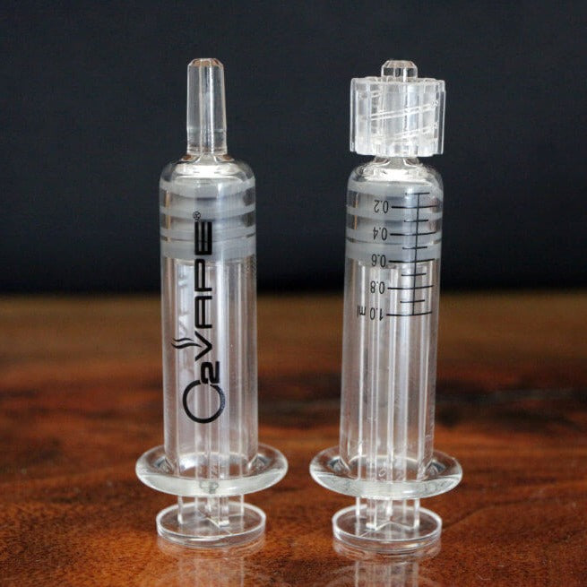 O2VAPE Vape Dab Syringe Applicators Glass Best Sales Price - Accessories